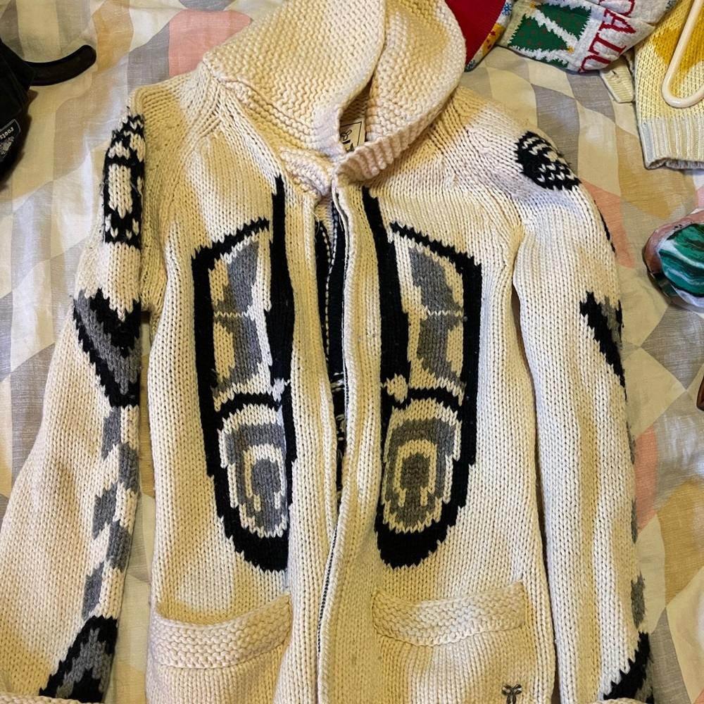 TNA cowichan sweater